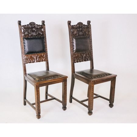 Französiche Jagdstühle, Landhausstühle, Antik