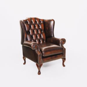 Chesterfield Ohrensessel "Queen Anne"