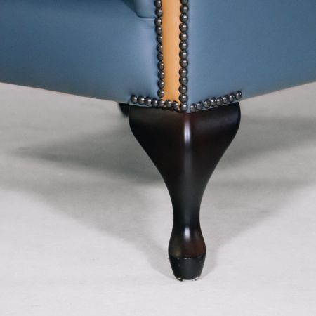 Chesterfield Ohrensessel "Grand Queen Anne Chair" Harlequinn - Sofort lieferbar