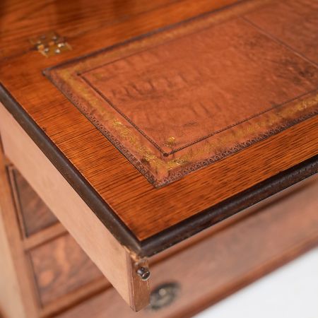 Late Victorian Bureau Bookcase