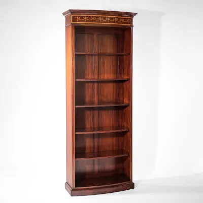 Sheraton Style Open Bookcase