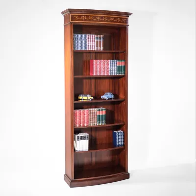 Sheraton Style Open Bookcase