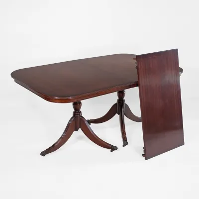 Regency Style Esstisch aus Mahagoni – ausziehbar auf 217 cm, Platz für bis zu 10 Personen, England ca. 1940