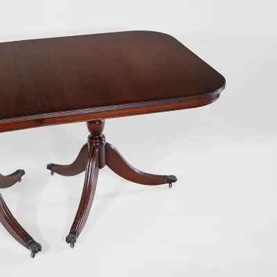 Regency Style Esstisch aus Mahagoni – ausziehbar auf 217 cm, Platz für bis zu 10 Personen, England ca. 1940