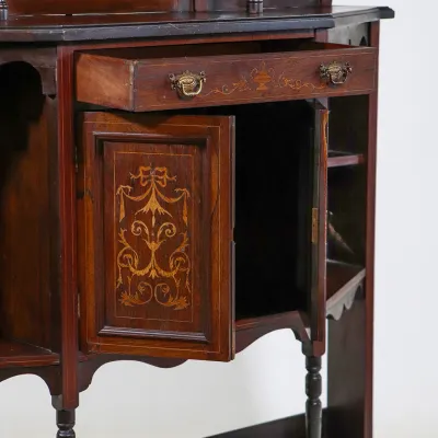 Inlaid Rosewood Cabinet
