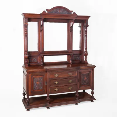 Victorian Mirrorback Sideboard