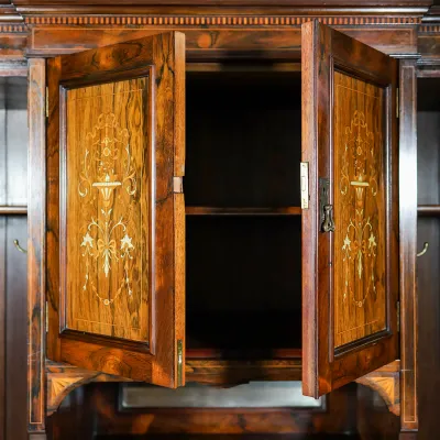 Victorian Rosewood Wardrobe