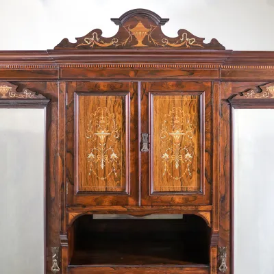 Victorian Rosewood Wardrobe