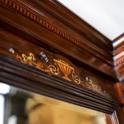 Victorian Rosewood Wardrobe
