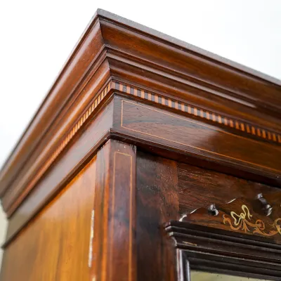 Victorian Rosewood Wardrobe