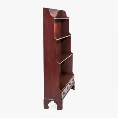 Waterfall Bookcase Mahogany