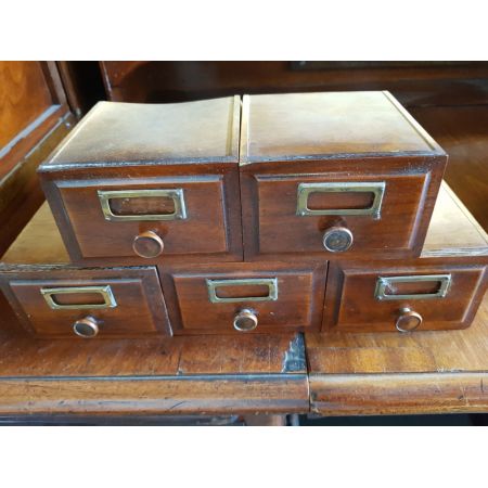 Antiker Rolltop Desk Sekretär