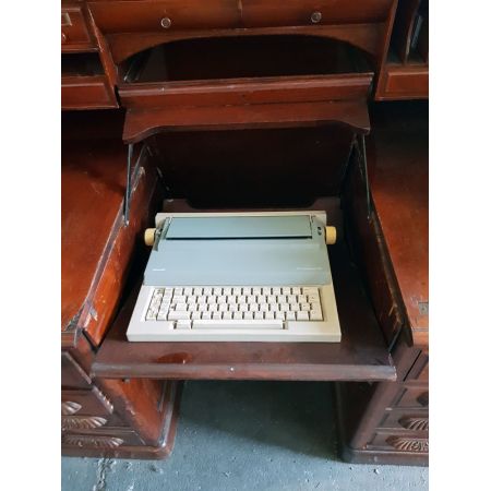Antiker Rolltop Desk Sekretär