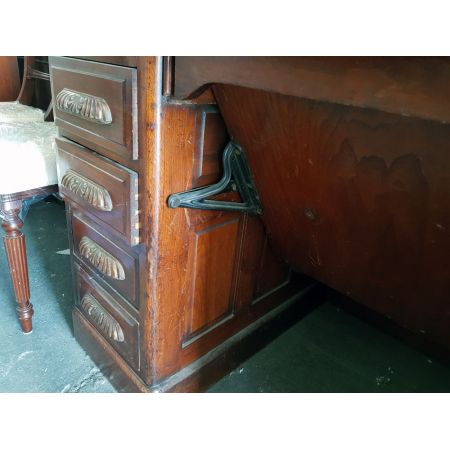 Antiker Rolltop Desk Sekretär