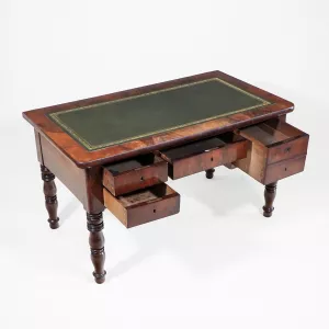 Viktorianischer Schreibtisch Mahagoni