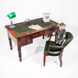 Viktorianischer Schreibtisch Mahagoni