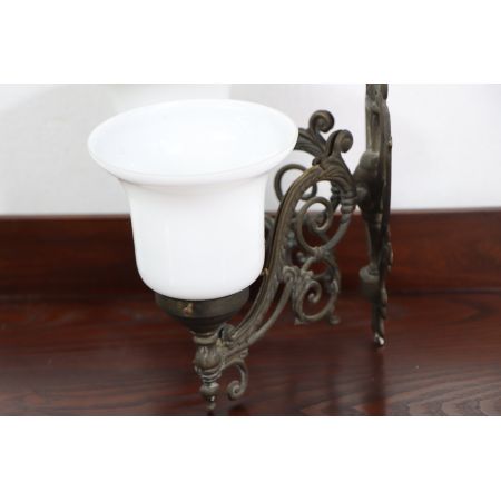 2er Set Vintage Wandlampen im Jugendstil