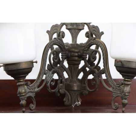 2er Set Vintage Wandlampen im Jugendstil