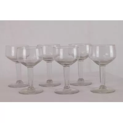 6-er Set Vintage Coupé Cocktail Gläser