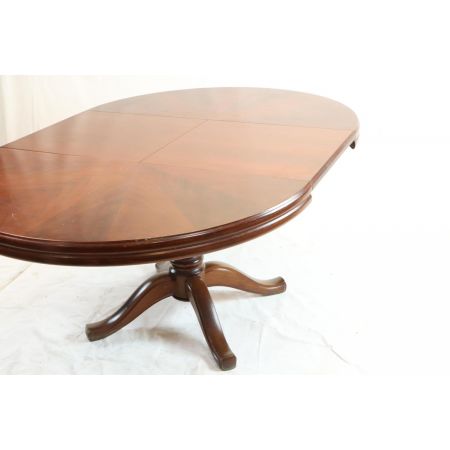 Antiker ausziehbarer Esstisch aus Massivholz