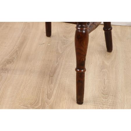 6er Set rustikale Windsor Stühle aus Massivholz, Landhausstil