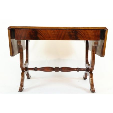 Schöner Pembroke Sofatable  Table / klappbarer Esstisch mit feinen Intarsien