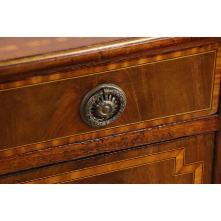 Ladies Desk/ Damen Schreibtisch mit Ledereinlage