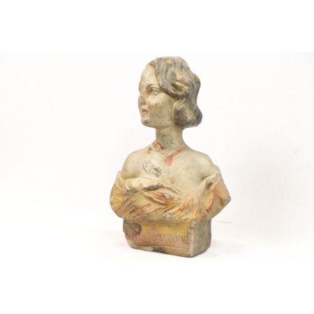 Vintage Skulptur "Frauen Büste"