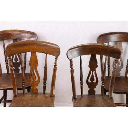 4er Satz rustikale Landhausstühle 