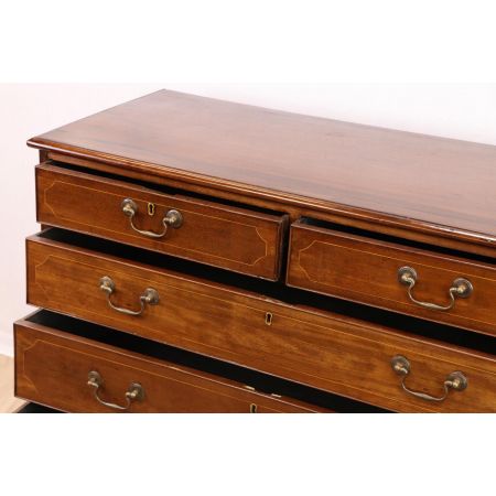 Schicke klassische Kommode mit 5 Schubladen  Edwardian  1890