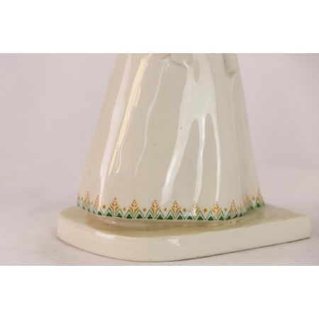 Vintage Keramik Skulptur "nachdenkliches Mädchen"