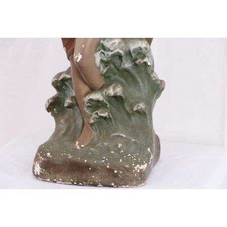 Mythologische griechische Vintage Ton Skulptur