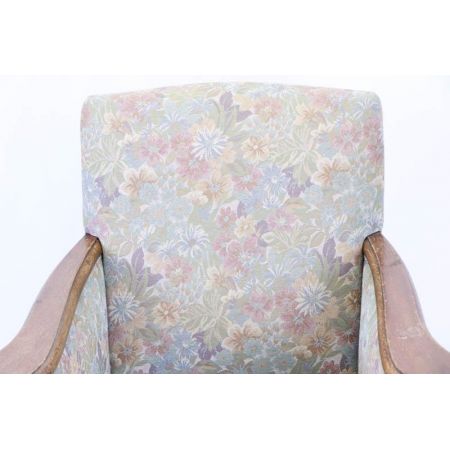 2 antike englische Sessel / Arm Chairs aus Eiche Massivholz