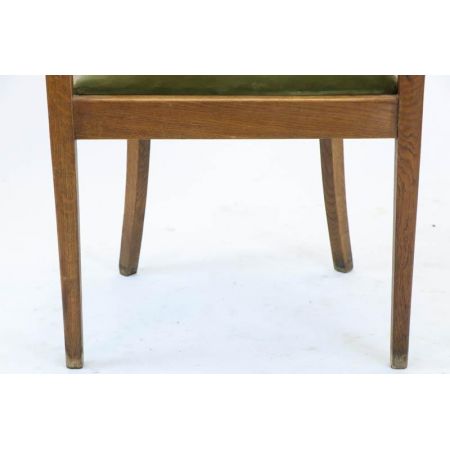 Club Chair, Art déco Stil, Eiche 1920