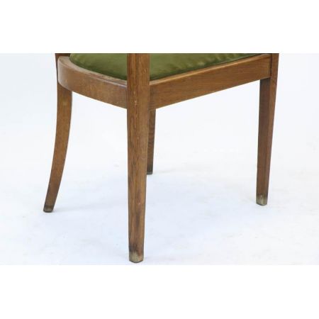 Club Chair, Art déco Stil, Eiche 1920