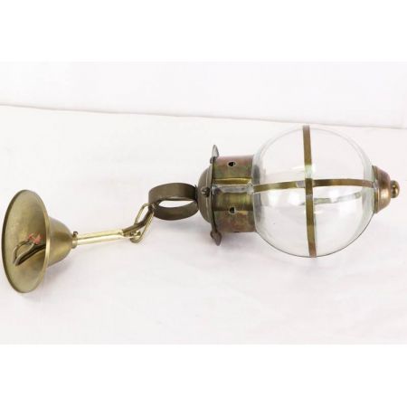 Eindrucksvolle Hängelampe, Messing