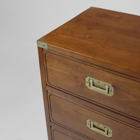 Campaign Chest of Drawers, Wellington Chest, Kommode im Military Style