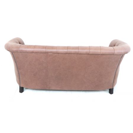 Chesterfield Clubsofa "Diana" 3-Sitzer in Special Selvaggio - Sofort Lieferbar
