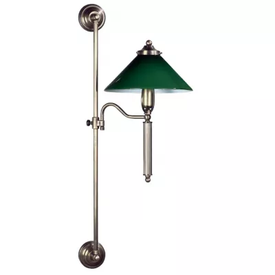 Schöne Wandleuchte 21x76cm grün
