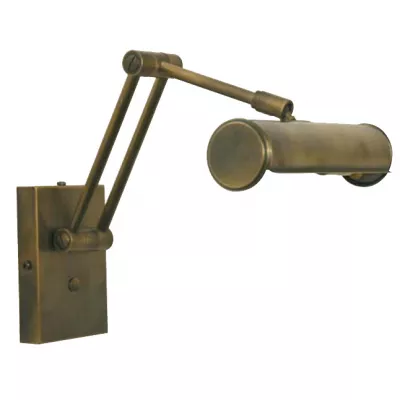 Bilderwandleuchte mit Gelenk 19 x 15-38 cm