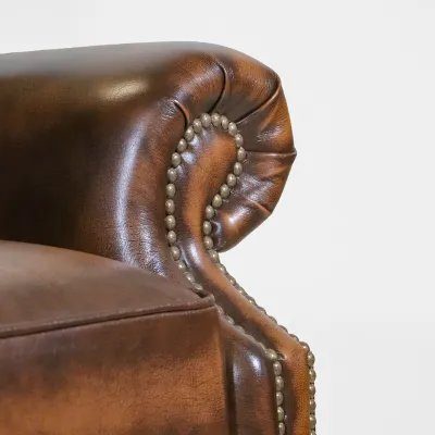 Chesterfield Big Queen Anne Chair