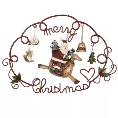 Clayre & Eef Dekoration Santa 37x25 cm
