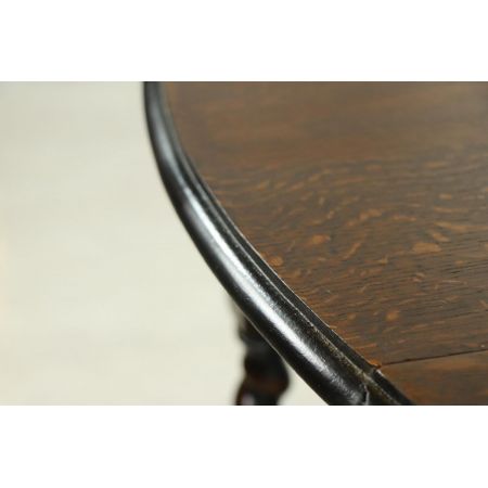 Antiker Landhaus Esstisch, Gateleg Table, Eiche, ca. 1890