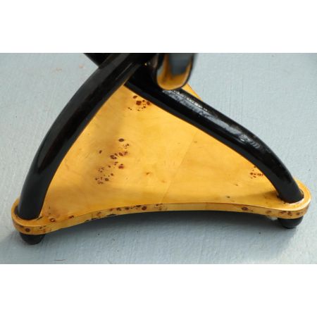 MORRIS Art déco Stil Beistelltisch "Arnaud", in Wurzelholz - sofort lieferbar