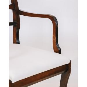Eleganter Armchair aus Mahagoni im regency-stil