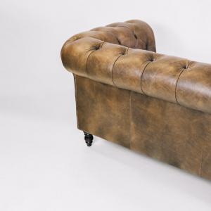 "Cornwall Classic" 2-Sitzer Original englisches Chesterfield Sofa - Sofort lieferbar