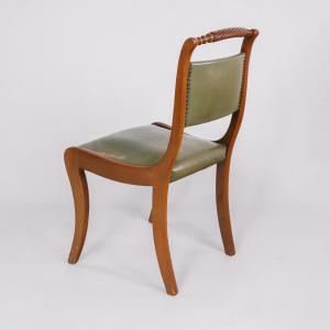 6er Satz Stühle aus Mahagoni, Vintage Regency Style