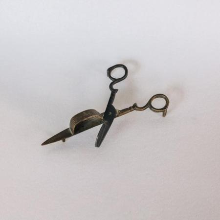 Vintage Kerzenlöscher aus Messing