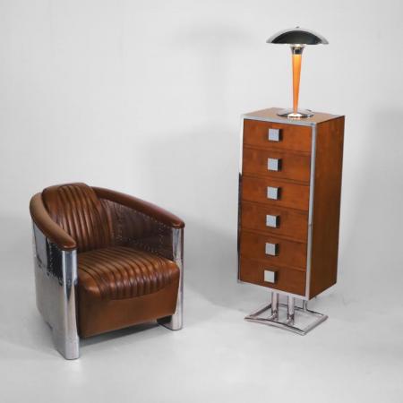 Kommode "Time Square" aus Mahagoni im Art Deco style