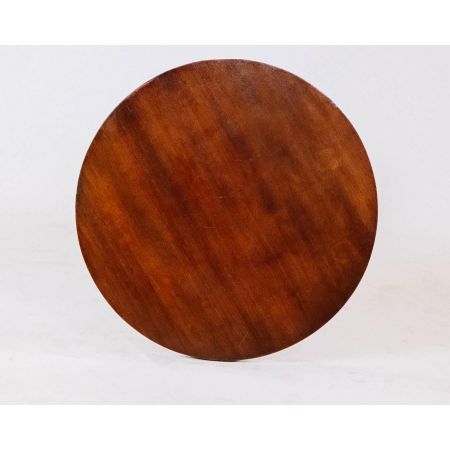 Antiker runder Tisch / Tripod Winetable, Salontable aus Mahagoni